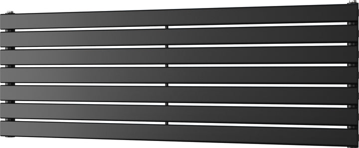 Typhoon Axis - Black Horizontal Radiator H476mm x W1400mm Single Panel