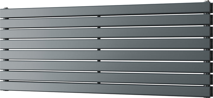 Typhoon Axis - Anthracite Horizontal Radiator H544mm x W1400mm Double Panel