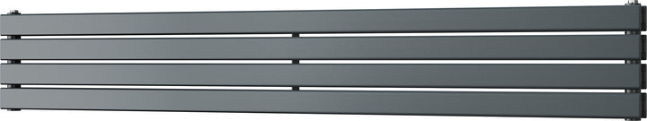 Typhoon Axis - Anthracite Horizontal Radiator H272mm x W1800mm Double Panel