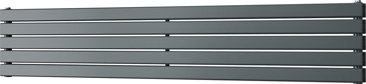 Typhoon Axis - Anthracite Horizontal Radiator H340mm x W1800mm Double Panel