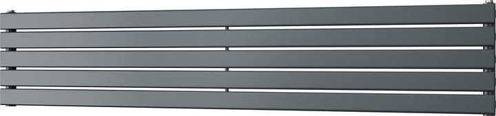 Typhoon Axis - Anthracite Horizontal Radiator H340mm x W1800mm Single Panel