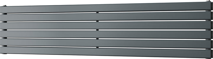 Typhoon Axis - Anthracite Horizontal Radiator H408mm x W1800mm Double Panel