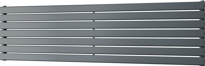 Typhoon Axis - Anthracite Horizontal Radiator H476mm x W1800mm Single Panel