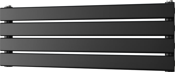 Typhoon Axis - Black Horizontal Radiator H272mm x W800mm Single Panel