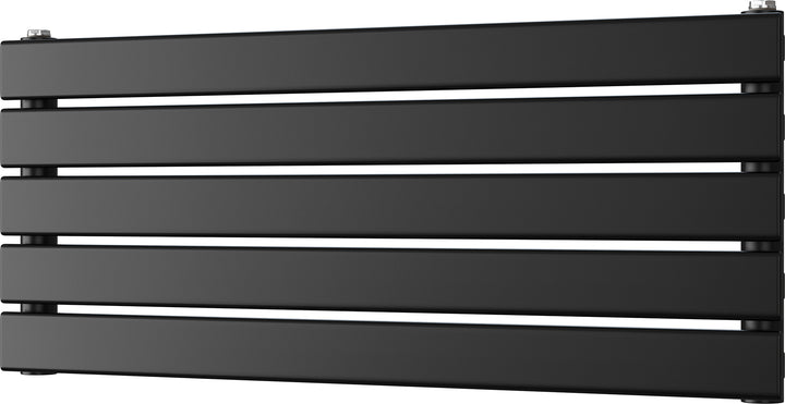 Typhoon Axis - Black Horizontal Radiator H340mm x W800mm Single Panel