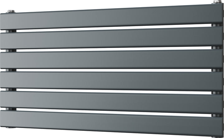 Typhoon Axis - Anthracite Horizontal Radiator H408mm x W800mm Single Panel