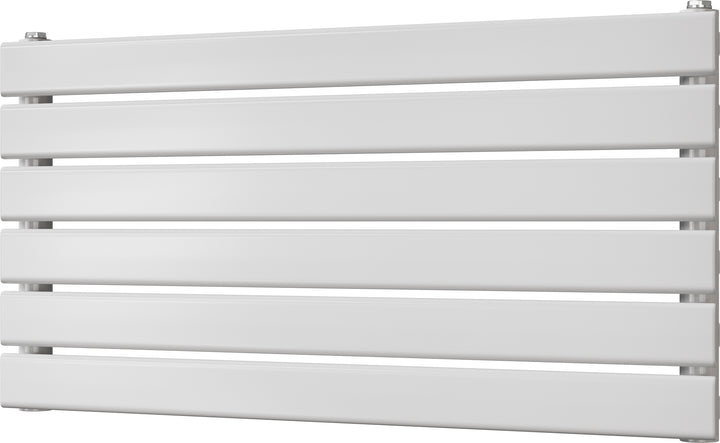 Typhoon Axis - White Horizontal Radiator H408mm x W800mm Single Panel