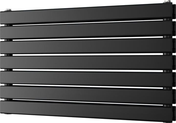 Typhoon Axis - Black Horizontal Radiator H476mm x W800mm Double Panel