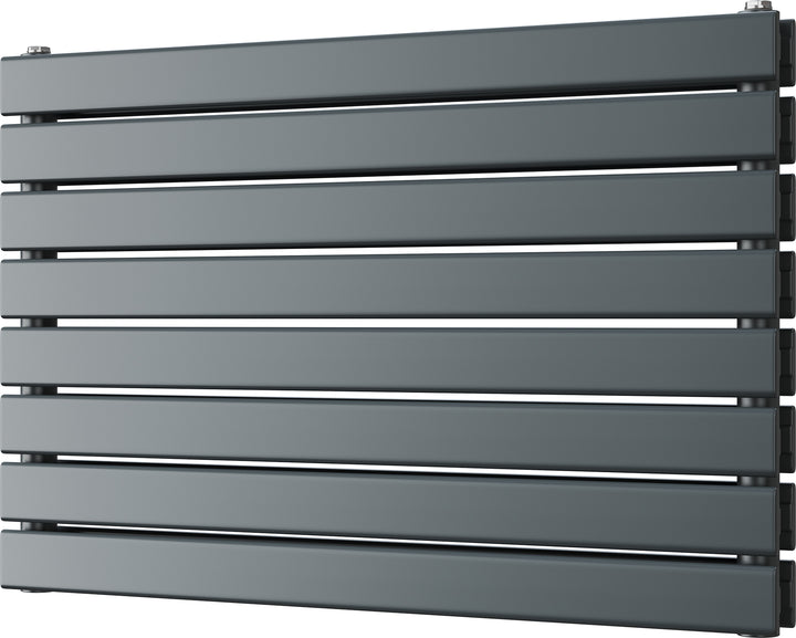 Typhoon Axis - Anthracite Horizontal Radiator H544mm x W800mm Double Panel