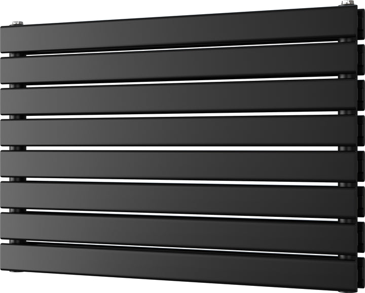 Typhoon Axis - Black Horizontal Radiator H544mm x W800mm Double Panel