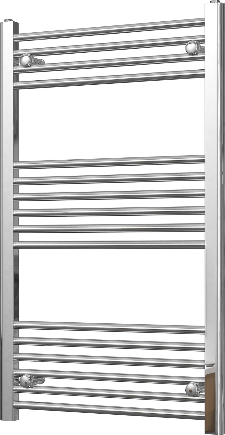 Zennor - Chrome Heated Towel Rail - H1000mm x W600mm - Straight