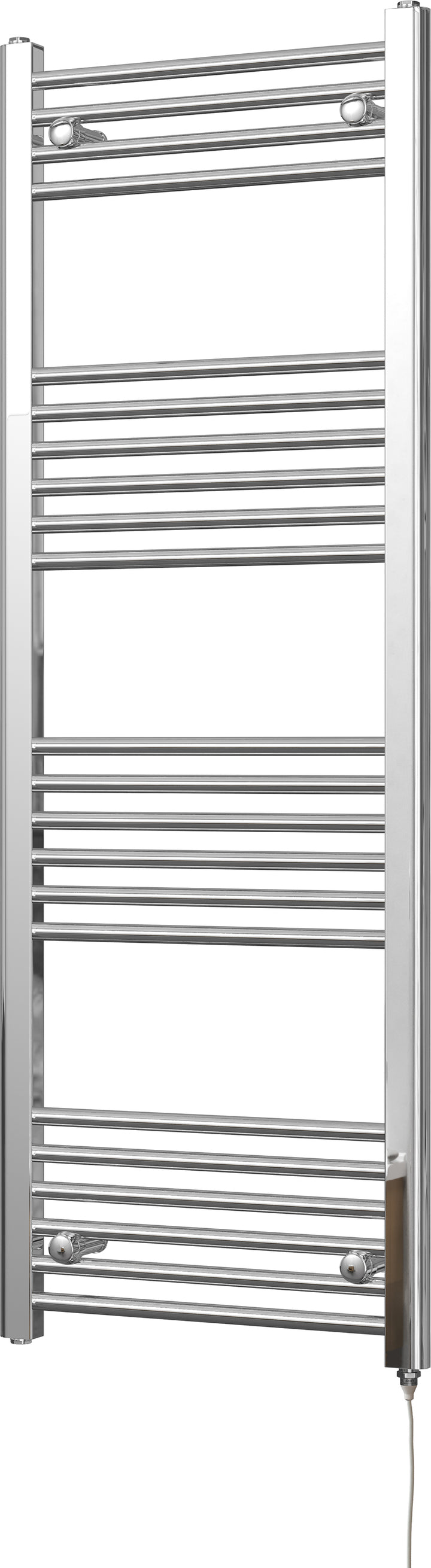 Zennor - Chrome Electric Towel Rail H1400mm x W500mm Straight 500w Standard