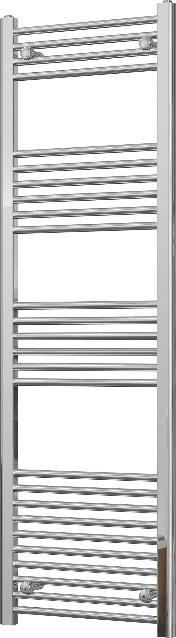 Zennor - Chrome Heated Towel Rail - H1600mm x W500mm - Straight