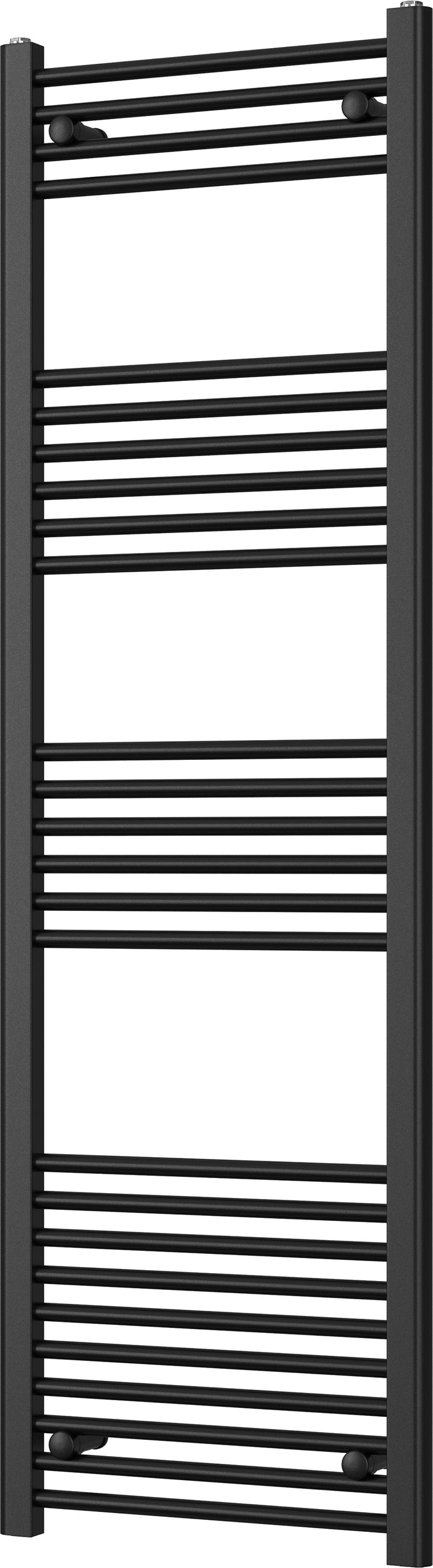 Zennor - Black Heated Towel Rail - H1600mm x W500mm - Straight