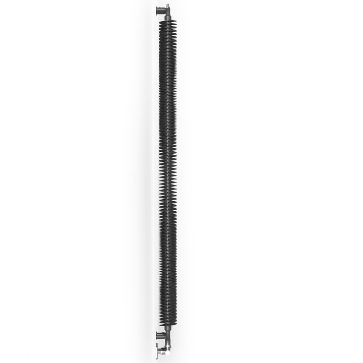 Ribbon V - Metallic Grey Vertical Designer Radiators H1720mm x W290mm Single Panel