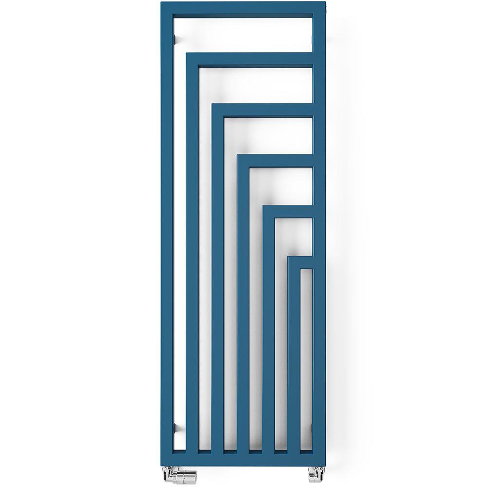 Angus  - Azure Blue Vertical Radiators H1460mm x W520mm Single Panel