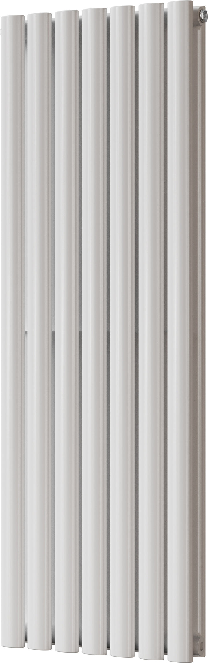 Omeara - White Vertical Radiator H1200mm x W406mm Double Panel