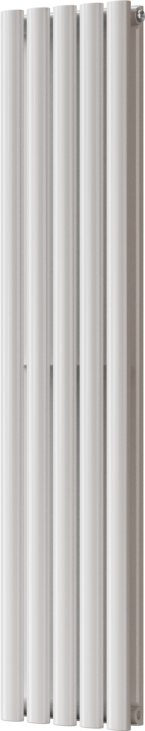 Omeara - White Vertical Radiator H1400mm x W290mm Double Panel