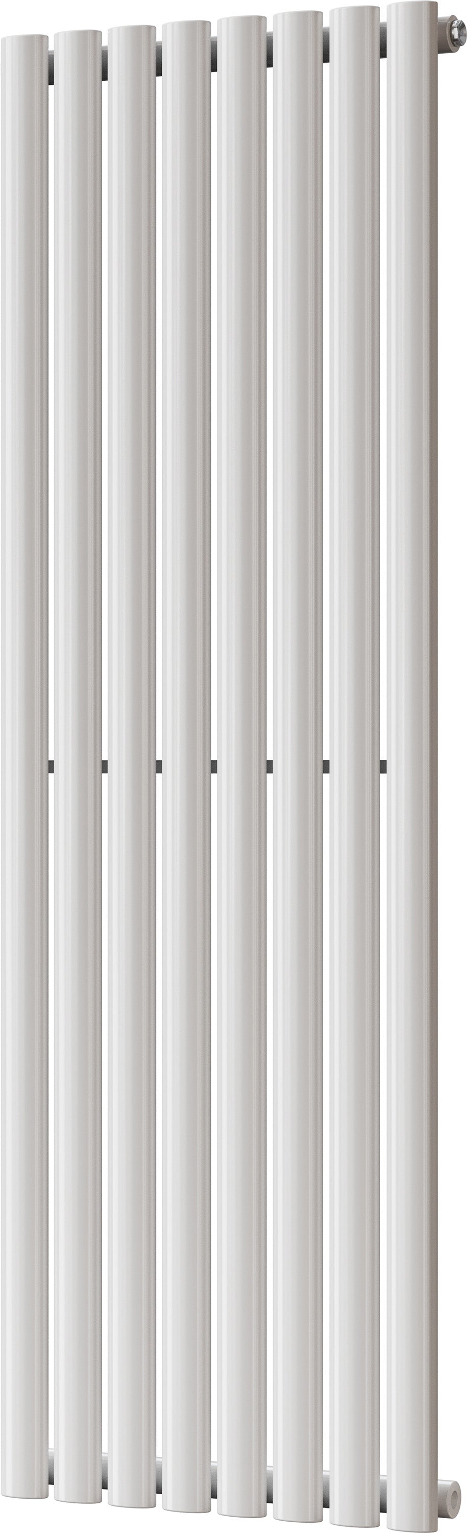 Omeara - White Vertical Radiator H1400mm x W464mm Single Panel