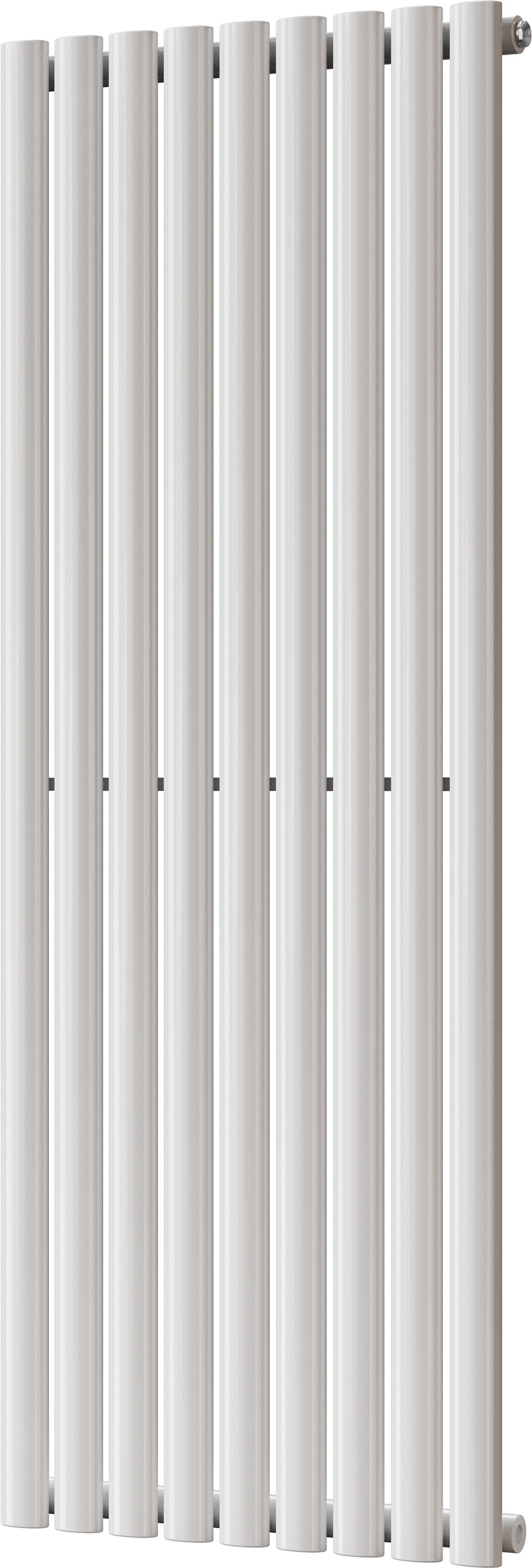 Omeara - White Vertical Radiator H1400mm x W522mm Single Panel