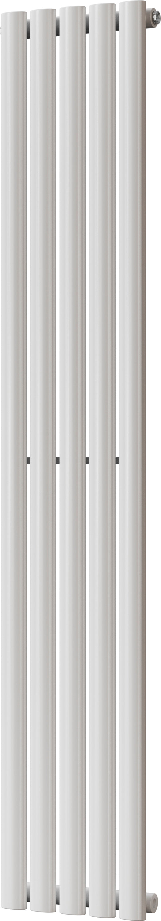Omeara - White Vertical Radiator H1600mm x W290mm Single Panel
