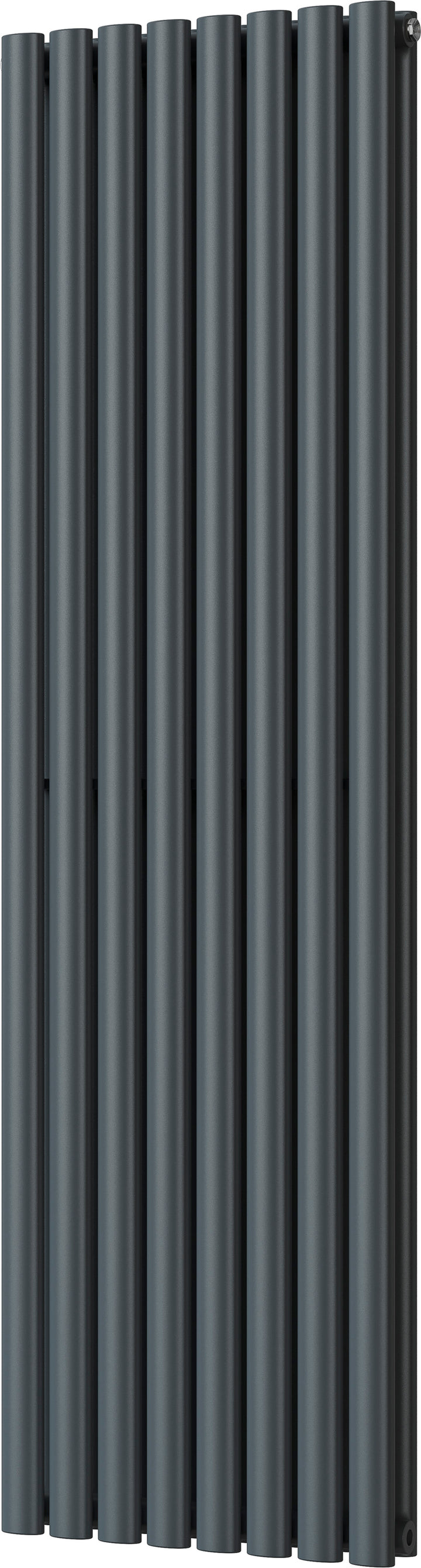 Omeara - Anthracite Vertical Radiator H1600mm x W464mm Double Panel