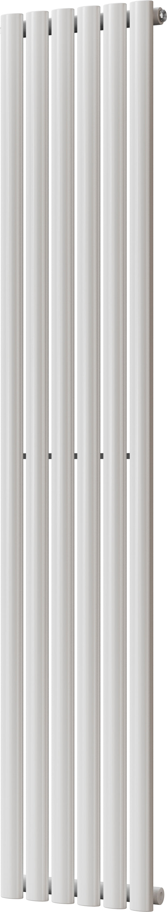 Omeara - White Vertical Radiator H1800mm x W348mm Single Panel