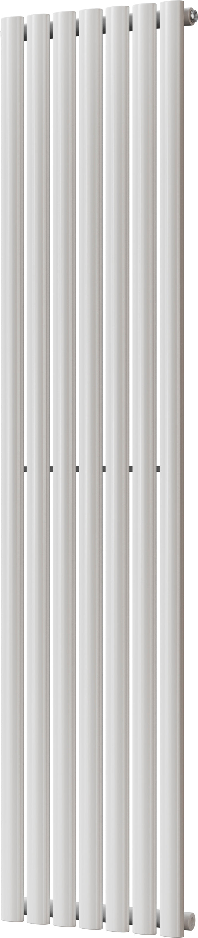 Omeara - White Vertical Radiator H1800mm x W406mm Single Panel