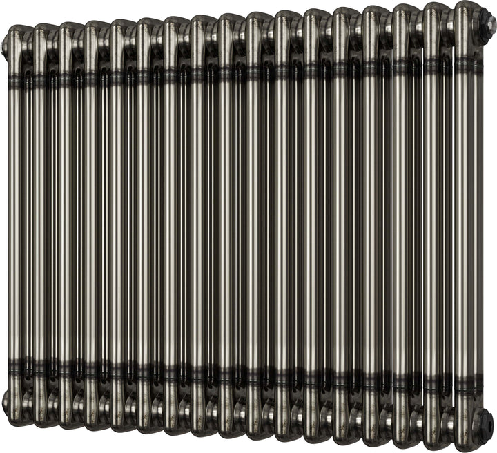 Alpha - Raw Metal Column Radiator H600mm x W768mm 2 Column