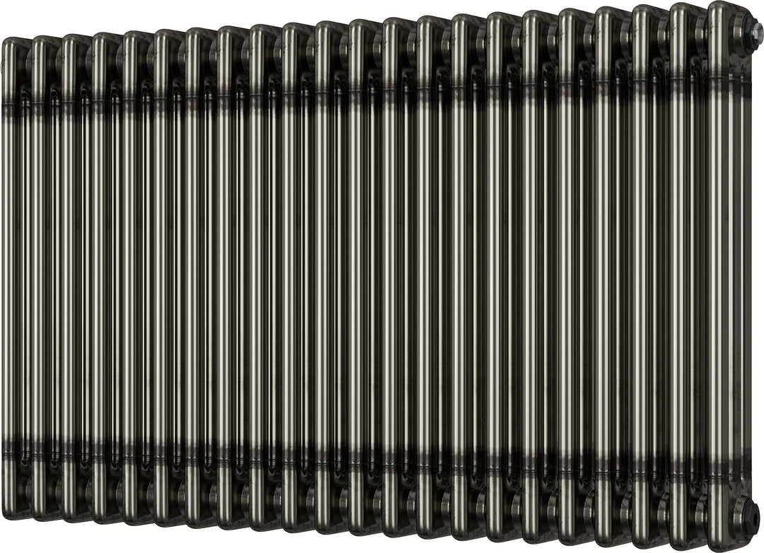 Alpha - Raw Metal Column Radiators H600mm x W999mm 3 Column