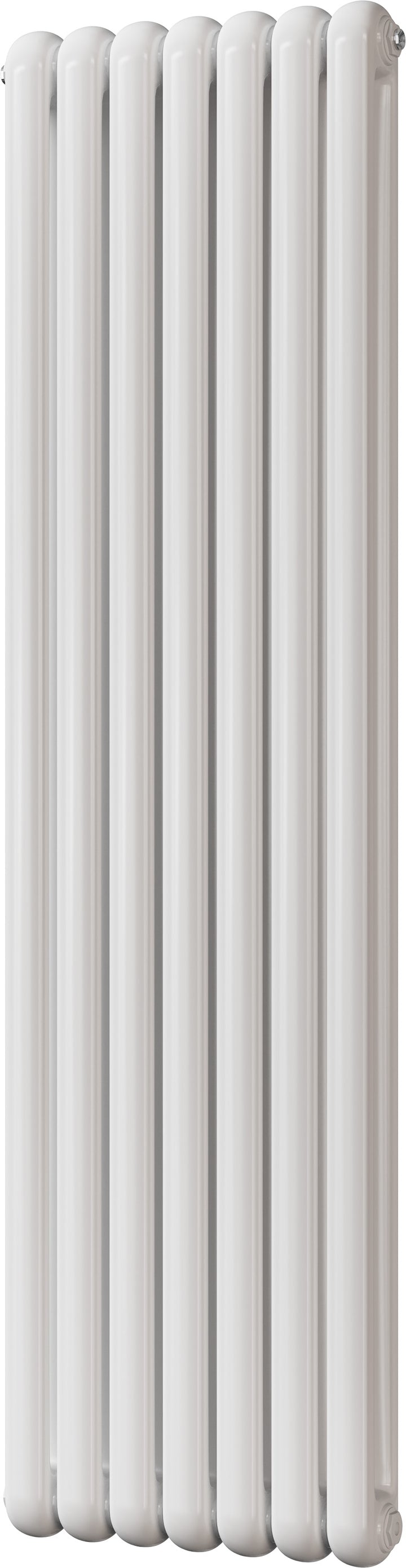 Sherwood - White Vertical Round Top Column Radiator H1800mm x W507mm 2 Column