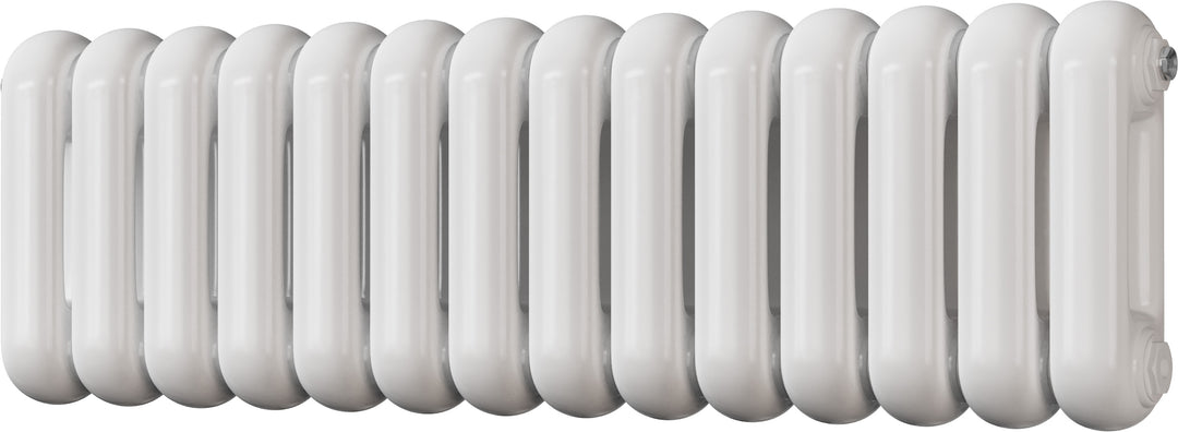 Sherwood - White Round Top Column Radiator H300mm x W993mm 2 Column