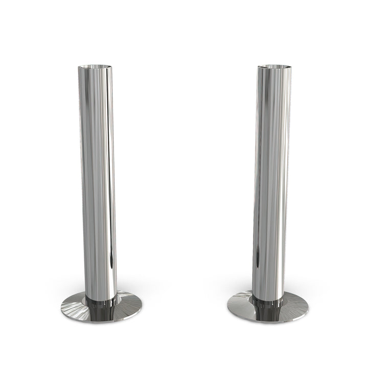 Talus - Chrome Polished Pipe Covers 130mm