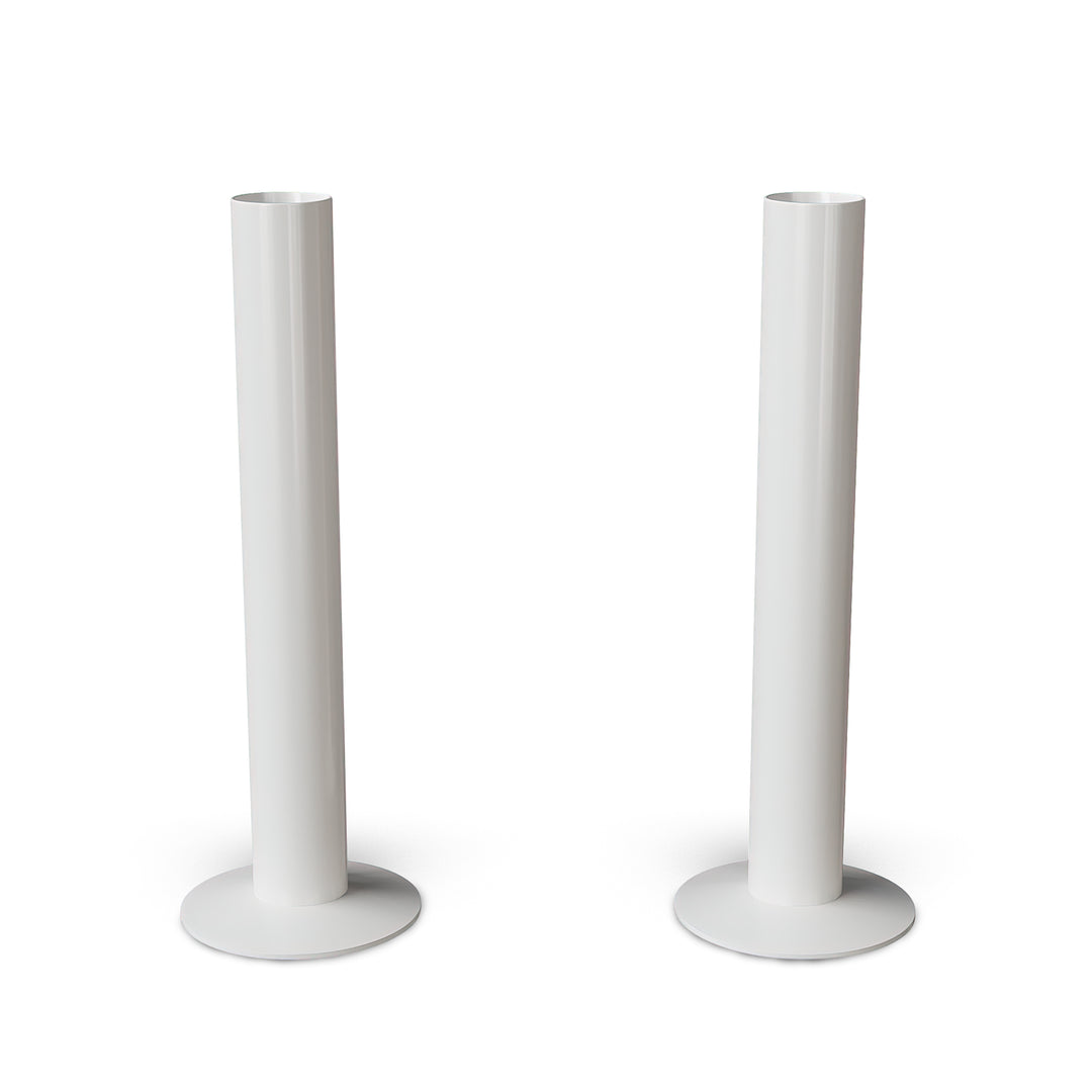 Talus - White Gloss Pipe Covers 130mm