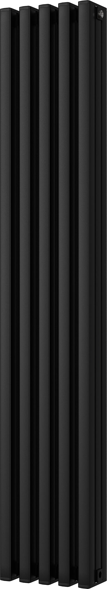 Temple - Black Vertical Square Tube Column Radiator H1800mm x W322mm
