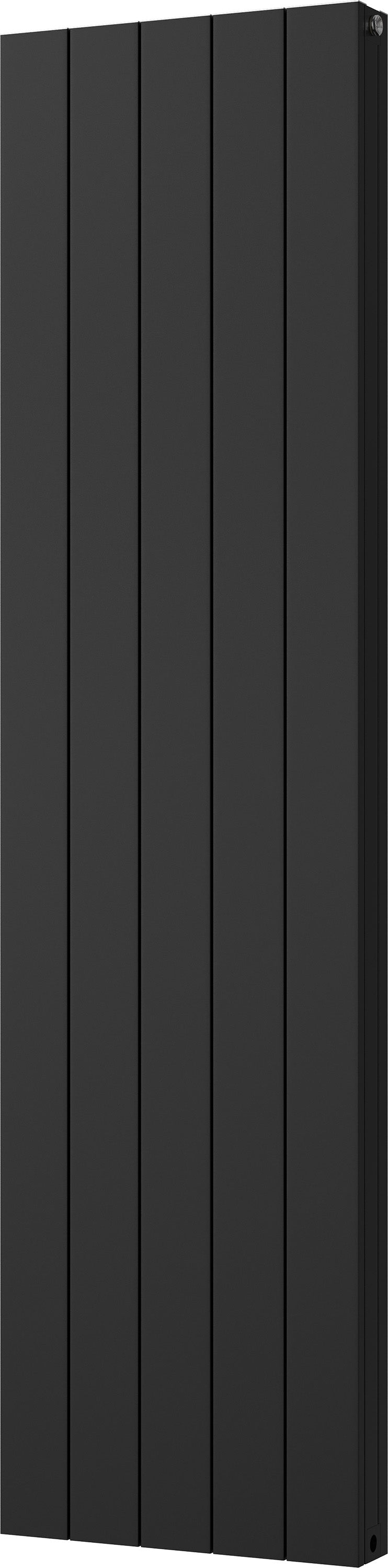 Thetford - Black Vertical Radiator H1800mm x W466mm Smooth