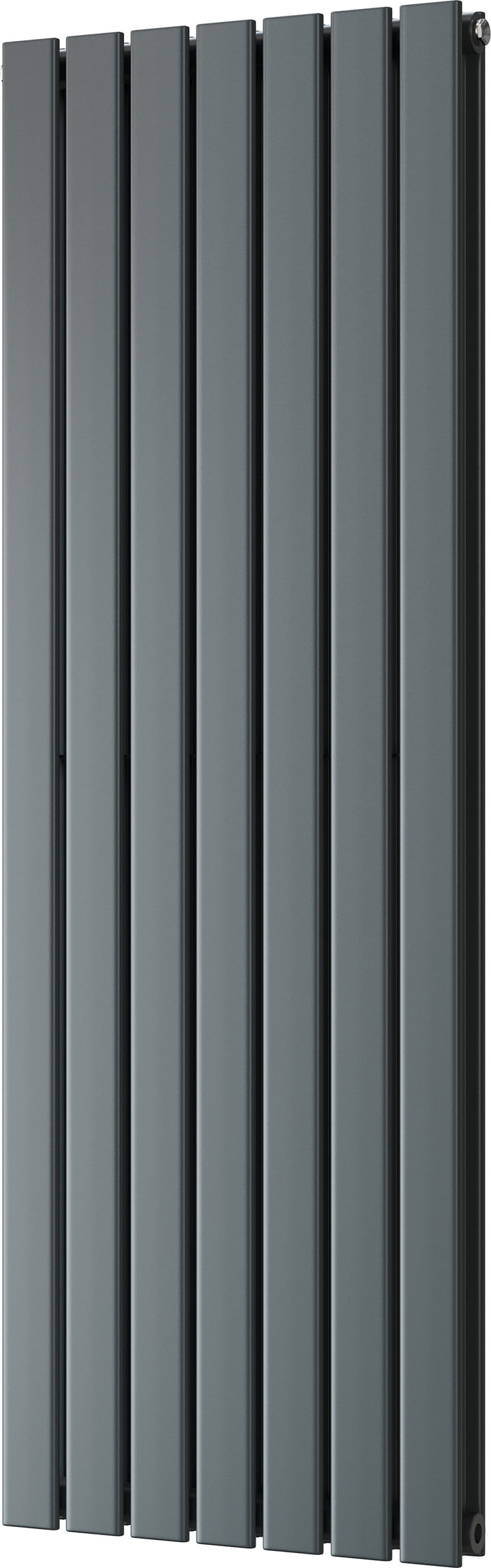 Typhoon - Anthracite Vertical Radiator H1400mm x W476mm Double Panel