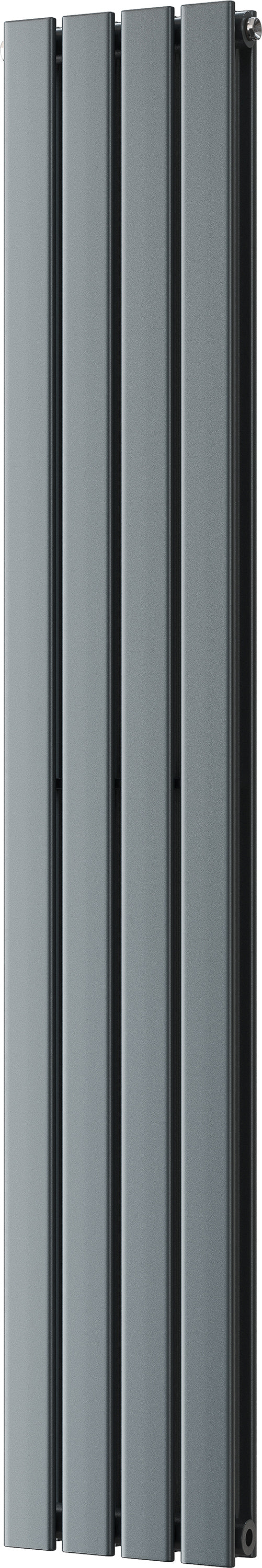 Typhoon - Anthracite Vertical Radiator H1600mm x W272mm Double Panel
