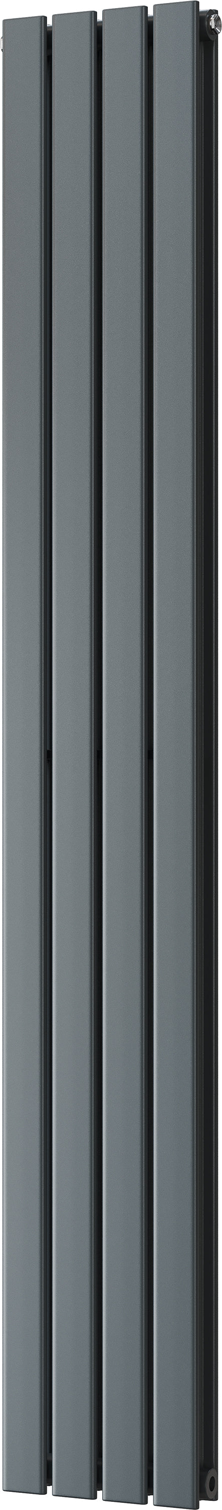 Typhoon - Anthracite Vertical Radiator H1800mm x W272mm Double Panel