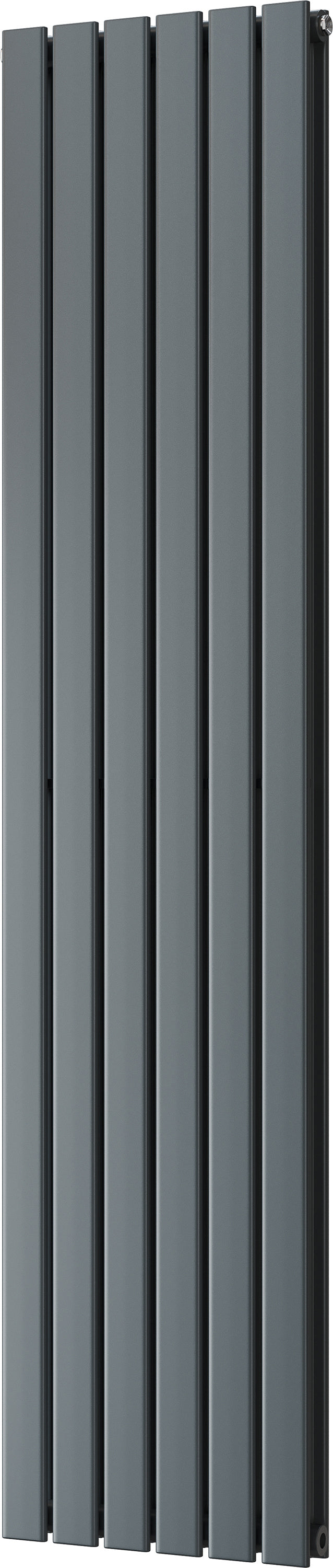 Typhoon - Anthracite Vertical Radiator H1800mm x W408mm Double Panel